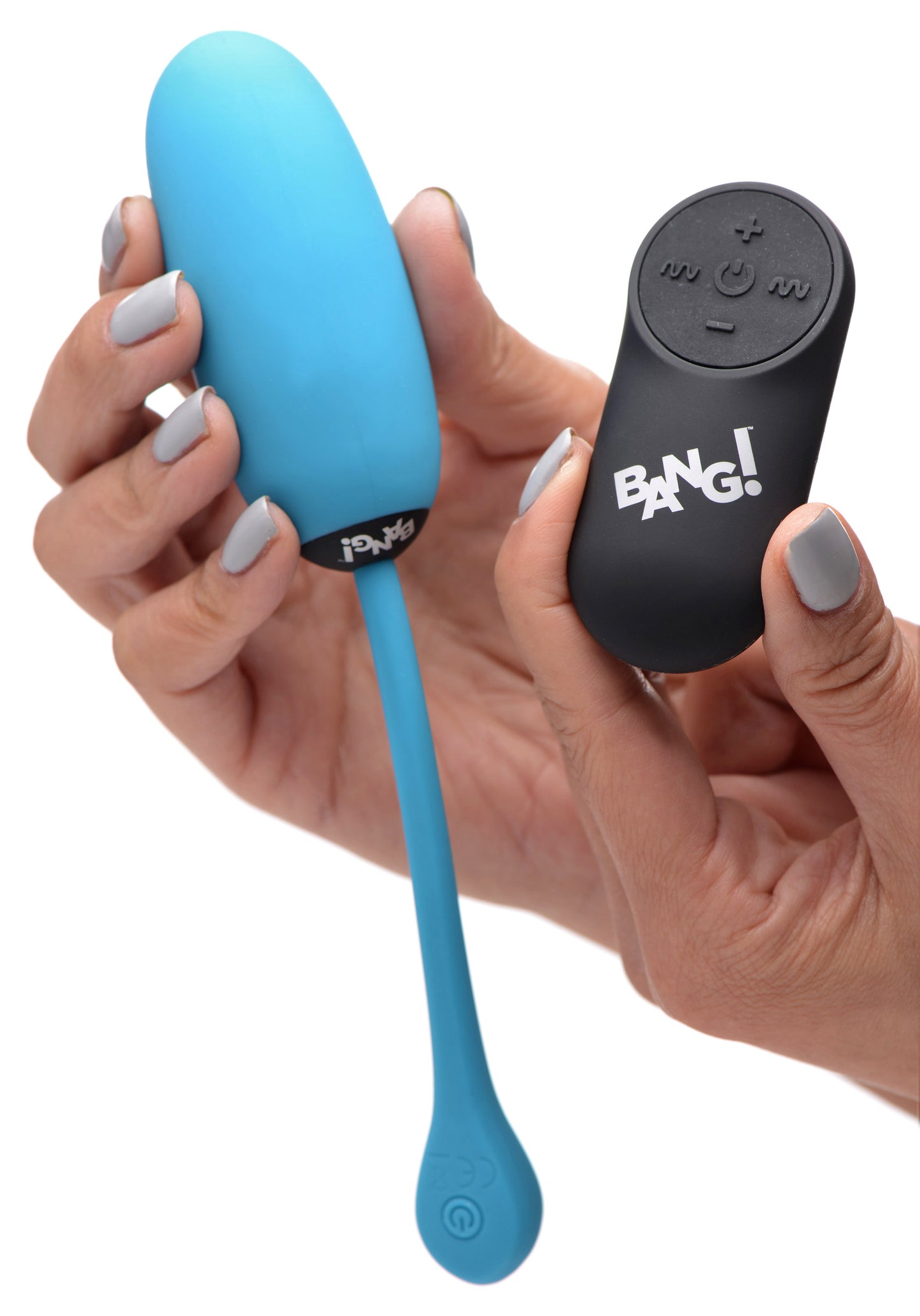 Remote Control 28x Silicone Plush Egg - Blue