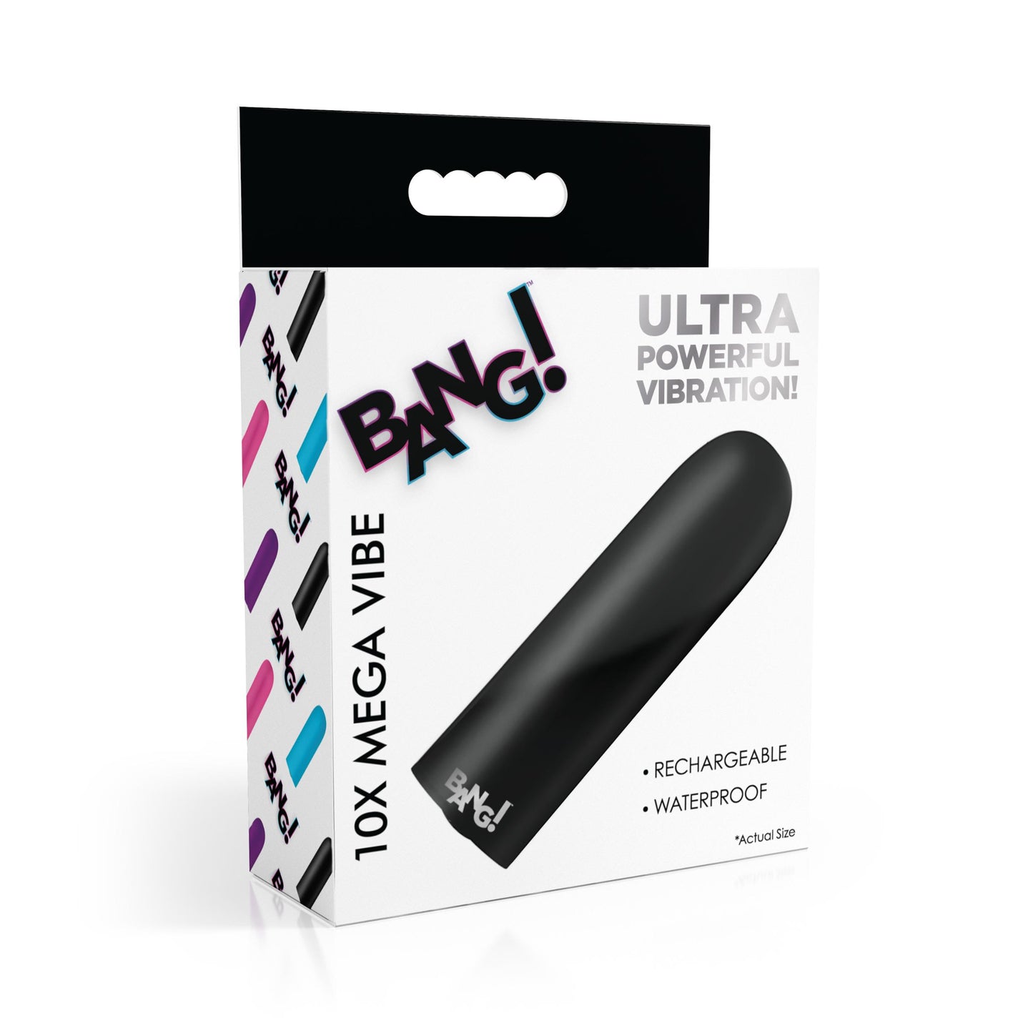 10x Mega Vibrator - Black